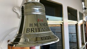 Dzwon na jachcie HMY Britannia. Foto: T. Bobrowski