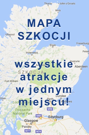 Mapa Szkocji