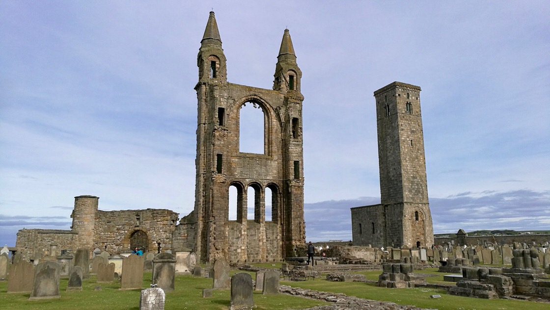 Katedra w Saint Andrews, Szkocja. Foto: M. Błażejczak