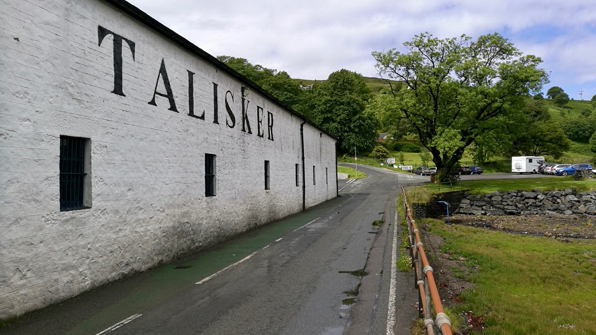Destylarnia Talisker, Szkocja. foto: M. Błażejczak