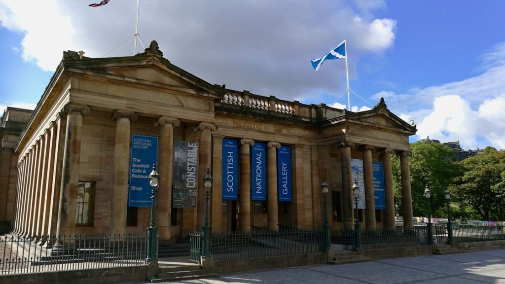 Scottish National Gallery, Edynburg. Foto: M. Błażejczak