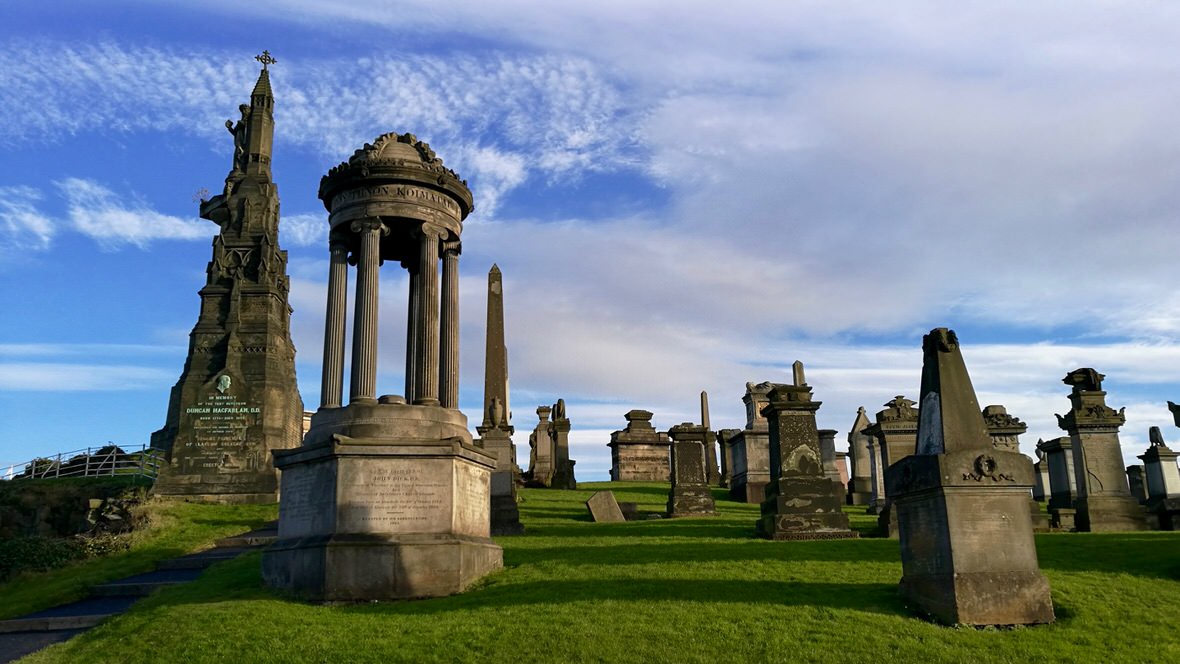 Necropolis w Glasgow, foto: M. Błażejczak