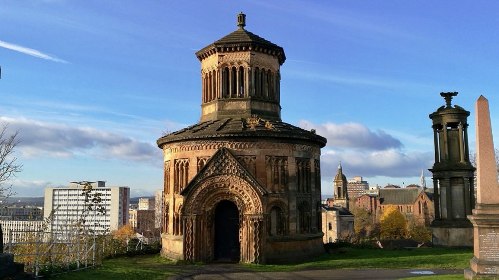 Necropolis w Glasgow, mauzoleum braci Monteath. Foto: M. Błażejczak