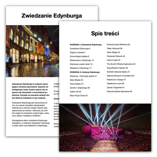 Przewodnik po Edynburgu ebook