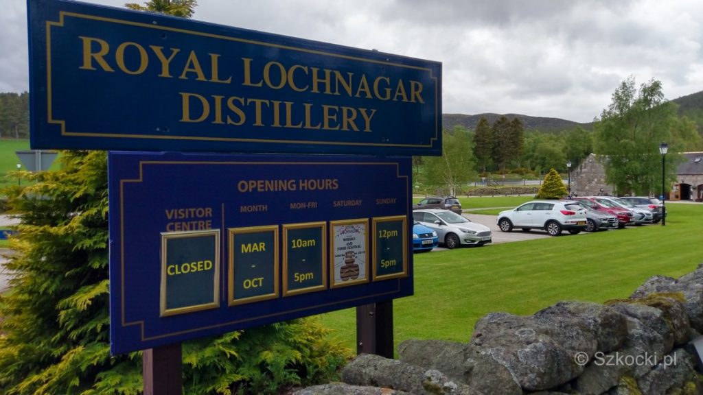Destylarnia Royal Lochnagar. Foto: M. Błażejczak